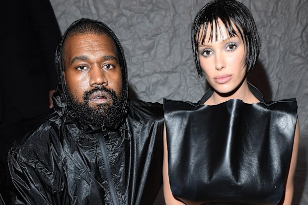 Kanye West and Bianca Censori