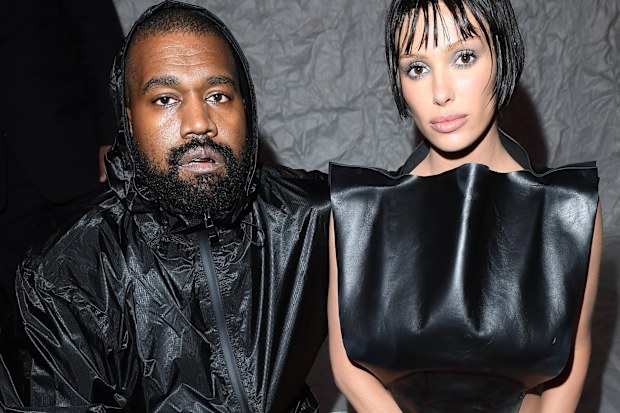 Kanye West and Bianca Censori