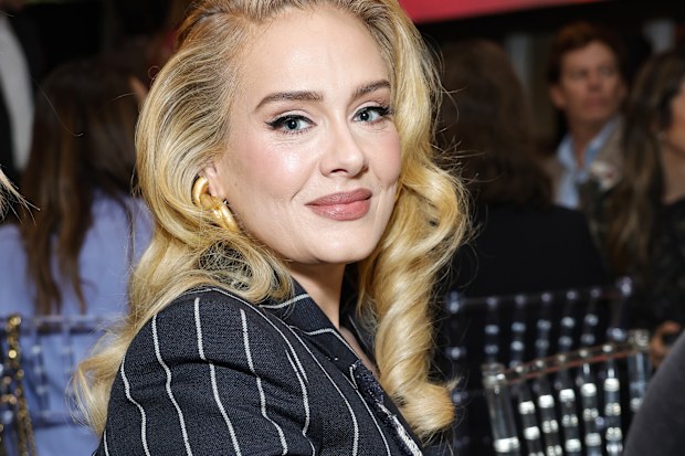 LOS ANGELES, CALIFORNIA - DECEMBER 07: Adele attends The Hollywood Reporter's Women in Entertainment 2023 at The Beverly Hills Hotel on December 07, 2023 in Los Angeles, California. (Photo by Stefanie Keenan/The Hollywood Reporter via Getty Images)