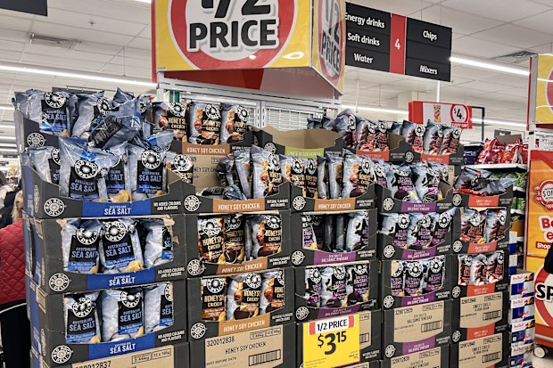 grocery prices end of aisle displays supermarkets