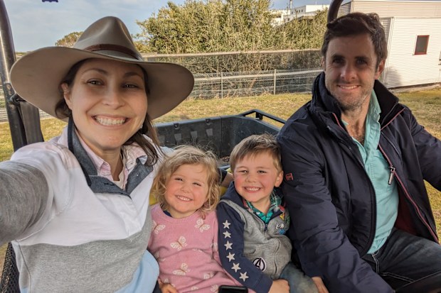 Stephanie Trethewey and family