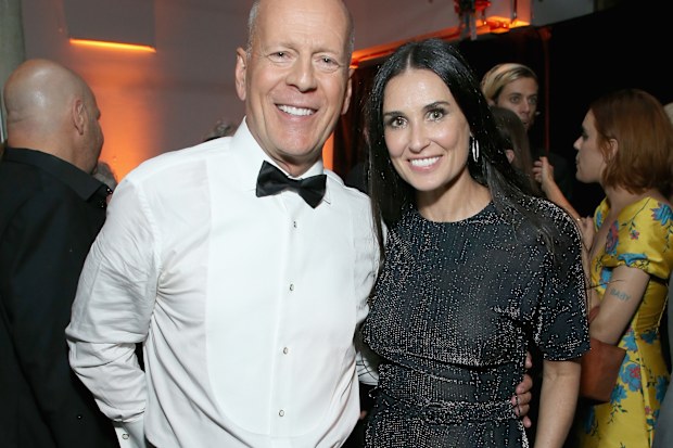 Demi Moore, Bruce Willis, relationship timeline, roast, comedy central