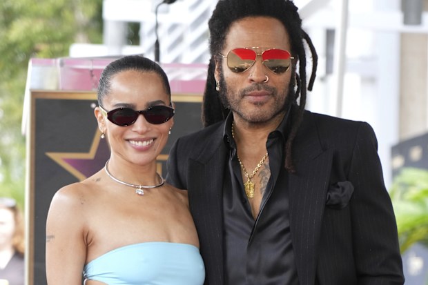 Zoë Kravitz and Lenny Kravitz