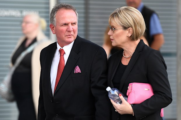 Jones is being sued by the Wagner family over comments he made about the Grantham floods in 2011. Pictured are Helen and Joe Wagner. (AAP)
