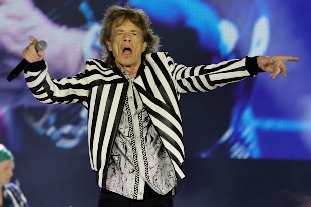 Mick Jagger performs with the Rolling Stones at SoFi Stadium on July 13, 2024 in Inglewood, California. 