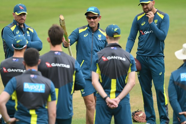 Australia coach and selector Justin Langer.