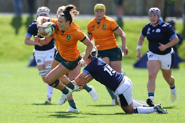 Women's Rugby World Cup 2022 | Wallaroos debutant Maya Stewart's ...