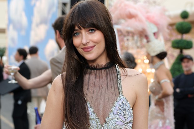 Dakota Johnson at Vogue World: Hollywood 2025 at Paramount Studios on October 26, 2025 in Los Angeles, California.  