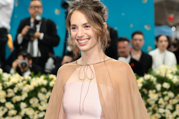 Maya Hawke attends the 2025 Met Gala Celebrating "Superfine: Tailoring Black Style" at Metropolitan Museum of Art on May 05, 2025 in New York City.  