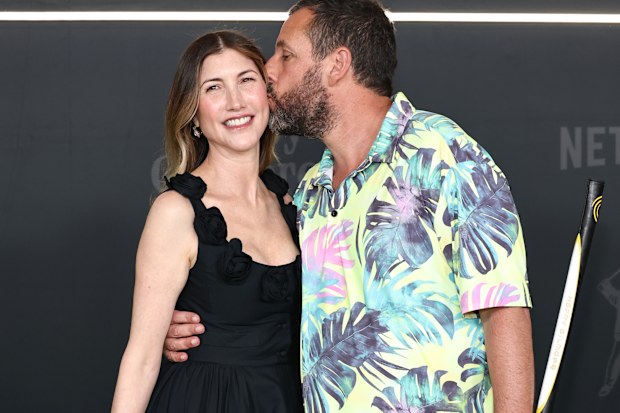 Jackie Sandler and Adam Sandler
