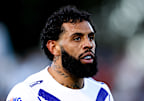 SYDNEY, AUSTRALIA - AUGUST 27: Josh Addo-Carr of the Bulldogs warms up prior to the round 24 NRL match between the Cronulla Sharks and the Canterbury Bulldogs at PointsBet Stadium, on August 27, 2022, in Sydney, Australia. (Photo by Brendon Thorne/Getty Images)