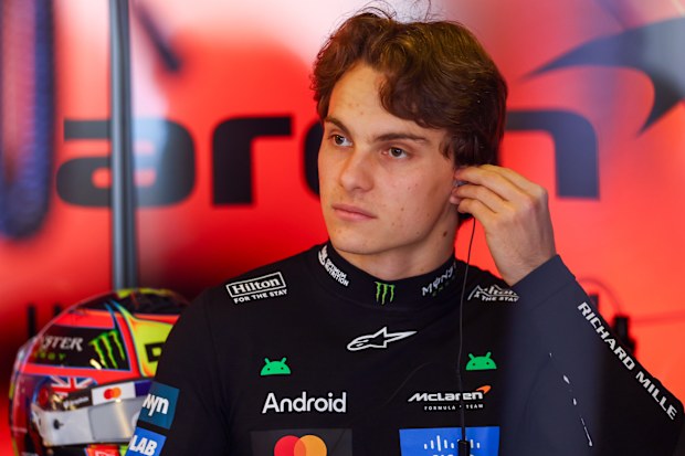 Oscar Piastri finished in fifth for the final practice of 2025. 