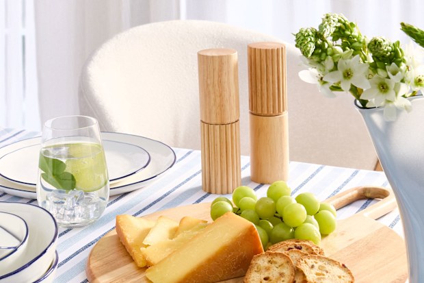 The wooden Blonde Salt and Pepper Grinders for $16 deserved an honourable mention