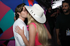 Chase Stokes and Kelsea Ballerini attend the 2024 CMT Music Awards at Moody Center on April 07, 2024 in Austin, Texas. 