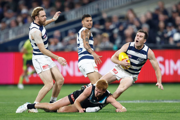 Cameron will miss Geelong's round 10 clash against the Suns.