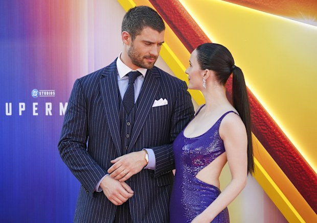 David Corenswet, Rachel Brosnahan, Superman premiere.