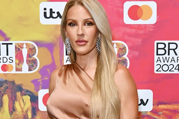 Ellie Goulding at the BRIT Awards 2024 at The O2 Arena on March 2, 2024 in London, England. 