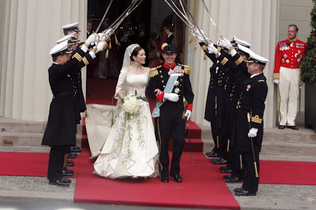 Crown Princess Mary of Denmark's royal wedding
