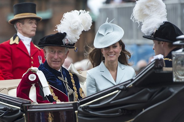 Kate Middleton attends Garter Day with Prince William