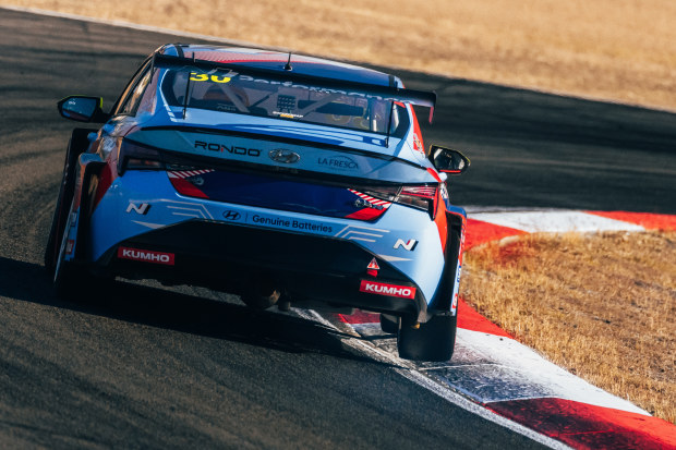 Josh Buchan holds a slender TCR Australia Series lead after teammate Bailey Sweeny was disqualified.