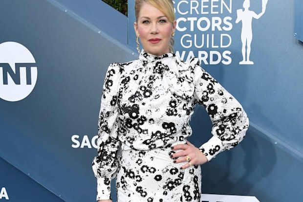 LOS ANGELES, CALIFORNIA - JANUARY 19: Christina Applegate attends the 26th Annual Screen Actors Guild Awards at The Shrine Auditorium on January 19, 2020 in Los Angeles, California. (Photo by Jon Kopaloff/Getty Images)
