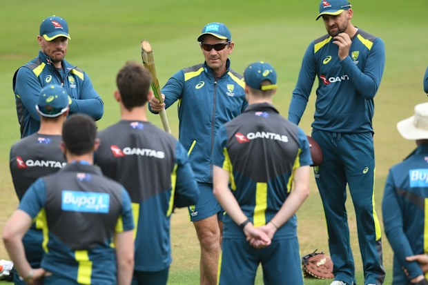 Australia coach and selector Justin Langer.