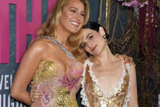 Blake Lively and Jenny Slate 