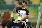 Abdullah Hayayei during the IPC Athletics World Championships in 2015.