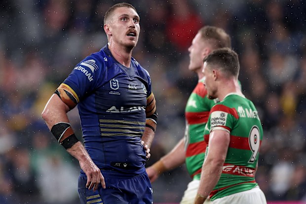 Shaun Lane of the Parramatta Eels.