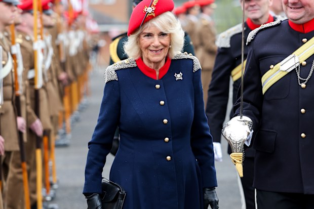 queen camilla military engagement