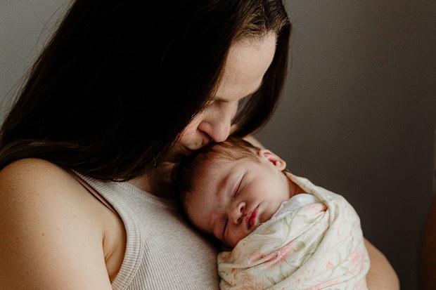 Amy Lyall and her daughter