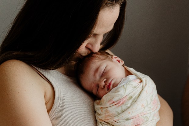 Amy Lyall and her daughter