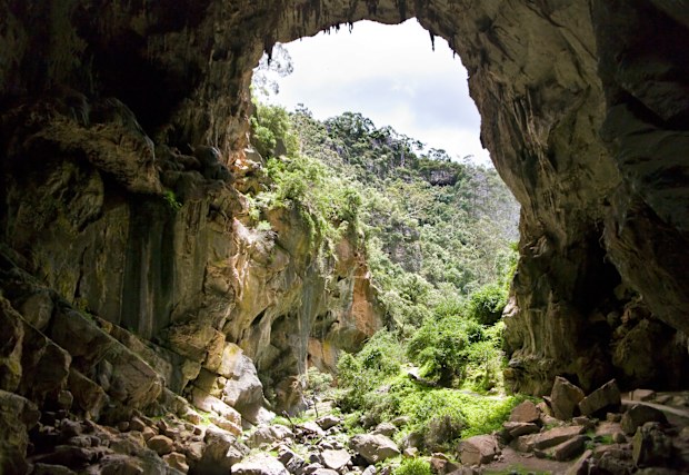 Jenolan acrh and caves in Blue mountains, Australia.