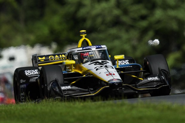Colton Herta finished sixth in the Grand Prix of Road America.