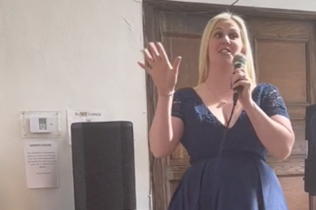 Shannon at her friend Tracy's wedding.