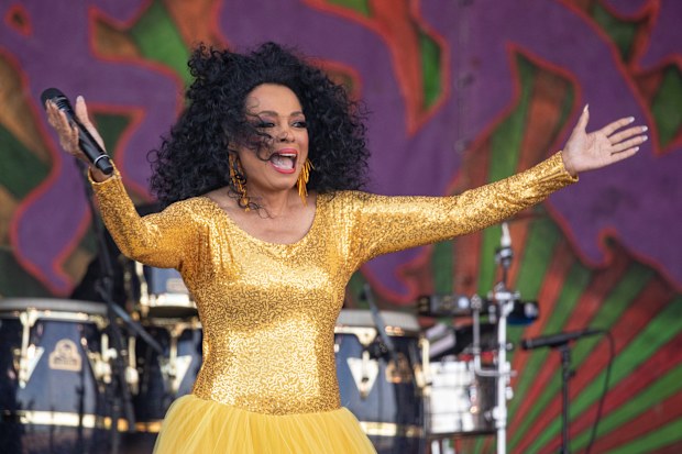 Diana Ross singing