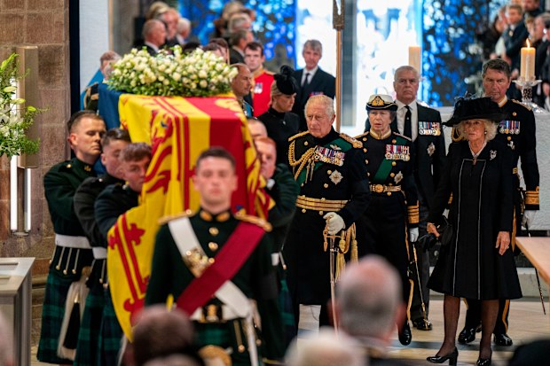 The Royal Family attend a Service of Prayer and Reflection for the Life of Queen Elizabeth II at St Giles' Cathedral, on September 12.