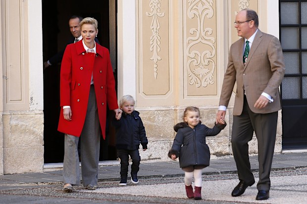 Monaco royal family Christmas