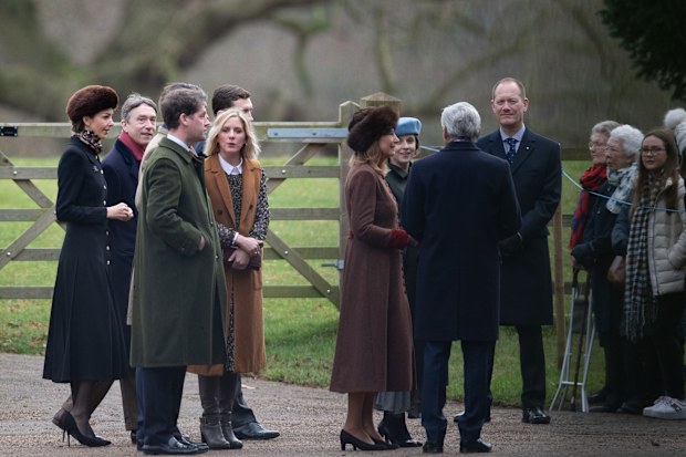 Kate Middleton Prince William church Sandringham friends and family Kate's birthday