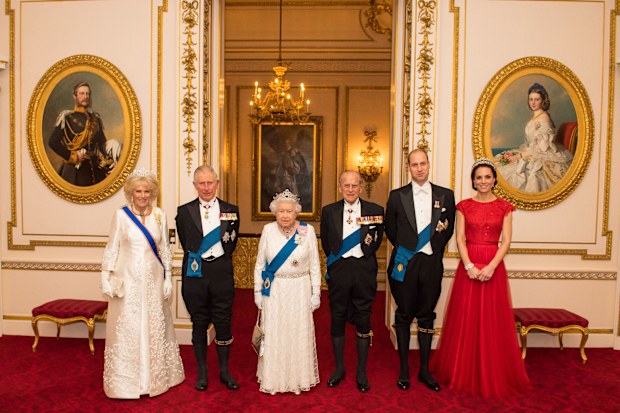 Duchess of Cambridge tiara diplomatic reception