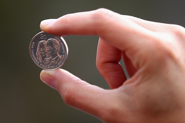 Will and Kate coin