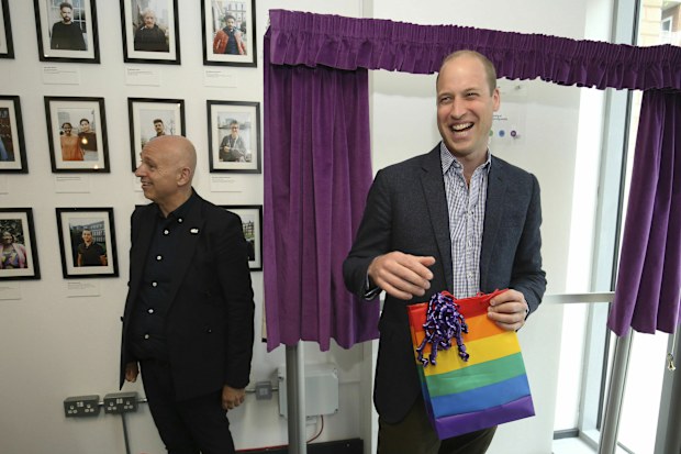 Prince William says he would fully support his child if they were gay