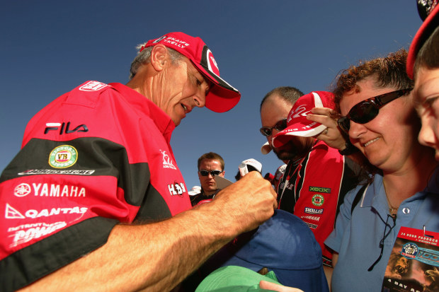Peter Brock was famed for the time he gave to fans.