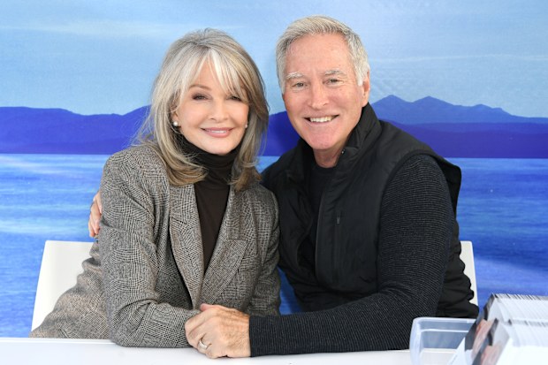 Deidre Hall and Drake Hogestyn