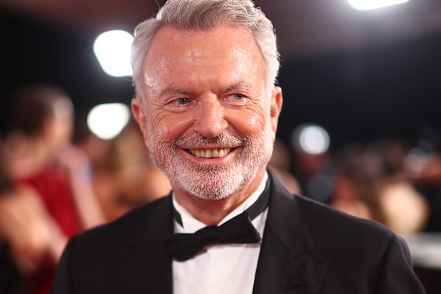 Sam Neill at the 2025 AACTA Awards on February 07, 2025 in Gold Coast, Australia.