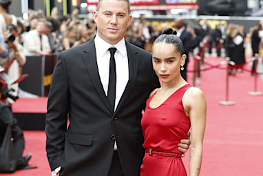 Channing Tatum and Zoë Kravitz
