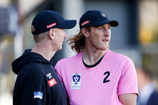 Nathan Murphy's return to training has been positive.