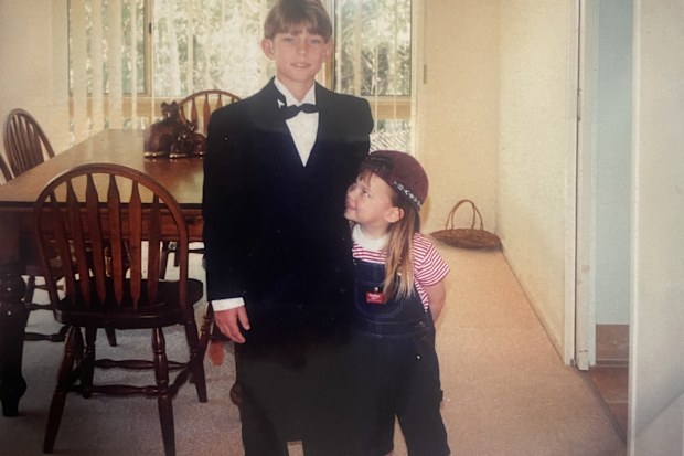 Mackenzie Arnold with her brother Sam Arnold.