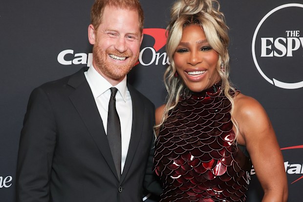 Prince Harry and Serena Williams