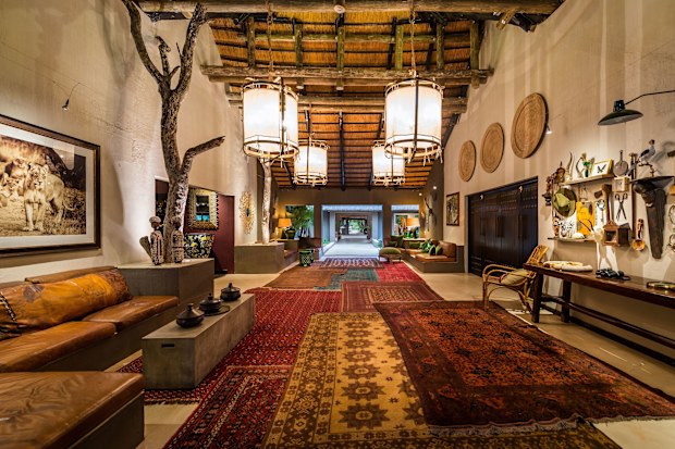 Sabi Sabi bush lodge entrance